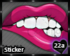 22a_Lips Sticker