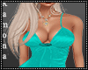 Teal Love Dress