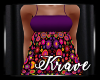 [K] Purple Flower Dress