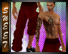 Customize Pants - Maroon
