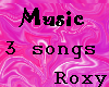 {ROXY} COUNTRY 3 SONGS