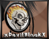 DB* Flame Skull Plugs