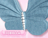Butterfly Denim Bag V1