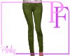 Green Jean Trousers