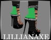 [la] Laura green heels
