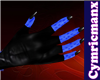 Cym M Black Gloves