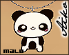 [Aiko]Panda necklace M