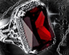 @vamp red @emerald ring