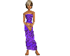(DL) Purple corset Dress