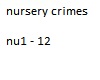nursery crimes nu1-12