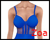 Toria Blue Dress - Zoa