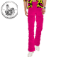 POP Art Pink Pants (M)