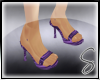 §purple spike heels§