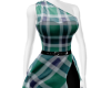 Fall Sheer Plaid Blu Grn