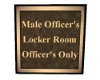 Male Officers Locker Roo