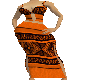African Motif Dress V4