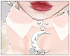 R. Witchy Choker-peach