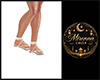 M  Bran Cream Sandals