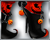 B* Pumpkin Witch Heels