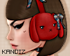 !!K Xmas Muffs Maroon