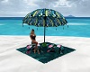 Beach Umbrella With Pose