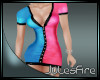 FIRE Color Block Bl/Pk