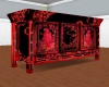 Red Silhouette Dresser