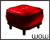 !WOW Ottoman Red