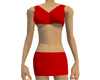 red mini w crop top 2