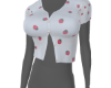 Strawberry Unbutton Top