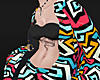 Psychedelic Baggy Jacket