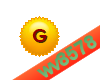 The letter G (Gold)