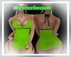 {B} Green Sexi Dress