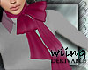 [W] Add on Bow Scarf Drv