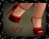 ^HF^ Red Lace Heels