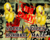 voices male voces hombre