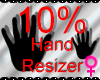 *I* Hand scaler 10%