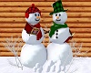 Winter Mr & Mrs Frosty