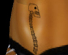 Skull Spine Tattoo Belly