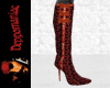 Brandy Knee Boots RED