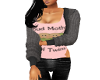 Proud Twin Mom -top-