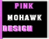 pink Mohawk design