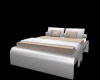 {F} BEIGE WHITE BED