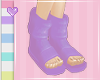 ♥ Ninja Purple Sandals