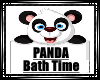Panda Bath time