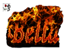 Bella 3d Fire Wall Sign