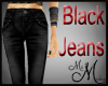MM~ Black Faded Jeans V2