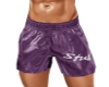 Purple Stud Boxer shorts