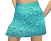 Fusions Teal Skirt