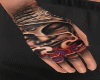 Colored Budha Hand Tat
